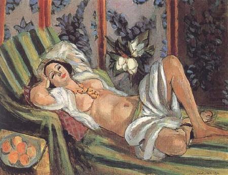 Odalisque with Magnolias (mk35), Henri Matisse